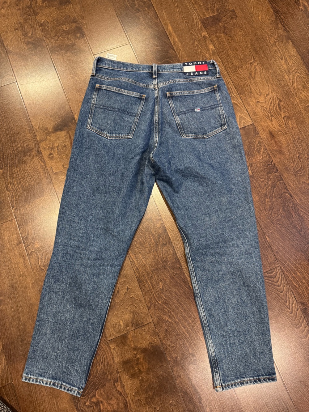 Classic Blue Denim Tommy Jeans Mom Jeans
